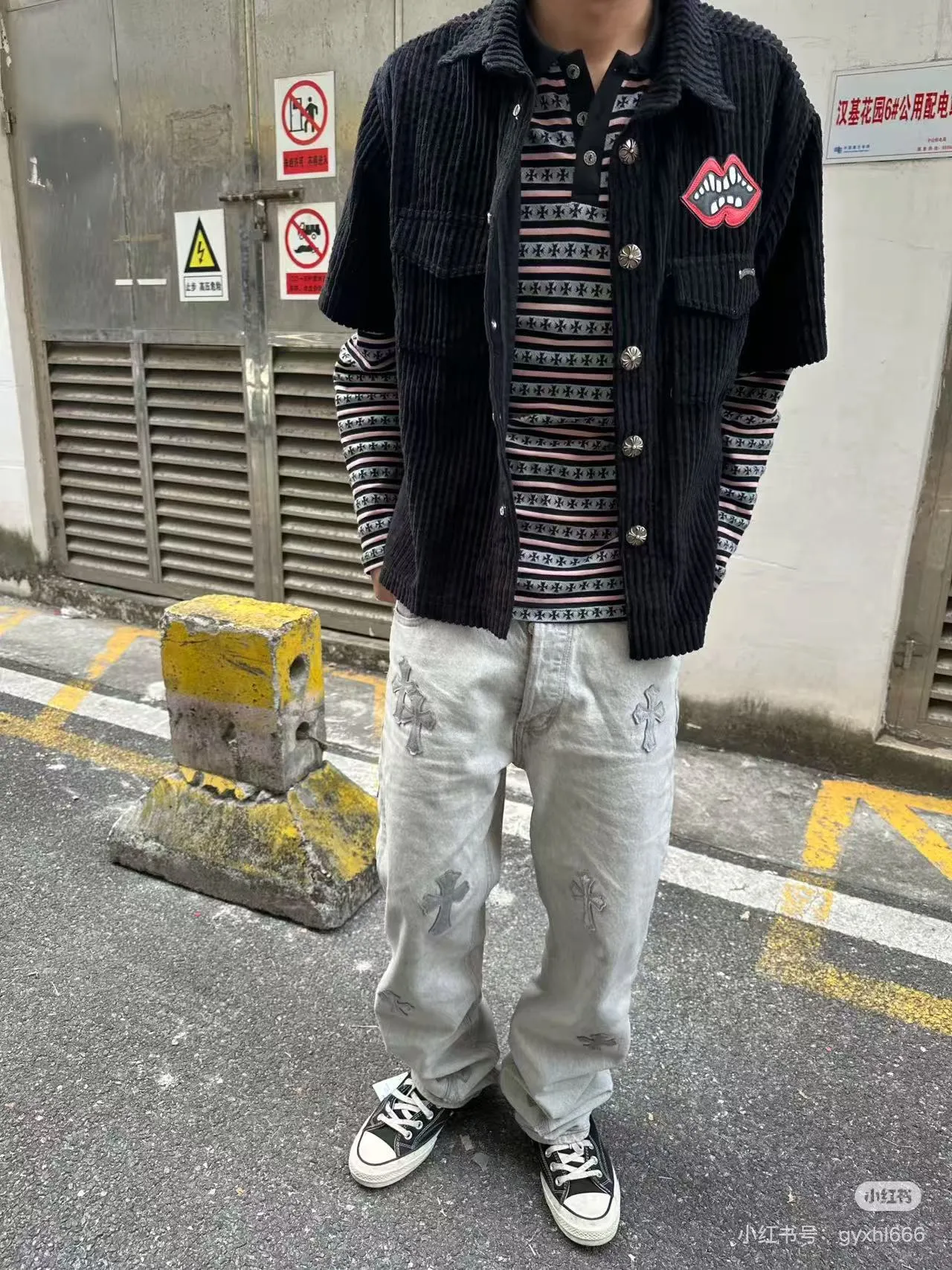 CHROME HEARTS CH Light Gray